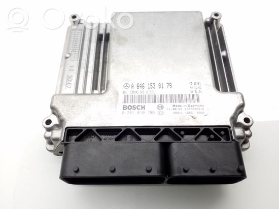 Mercedes-Benz E W211 Engine control unit/module A6461530179 0281010706