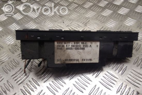 BMW 5 E39 Climate control unit 900250353000 641183911860