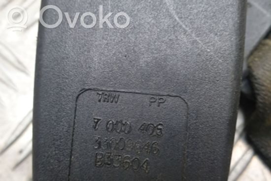 BMW 3 E46 Middle seatbelt buckle (rear) 7000406