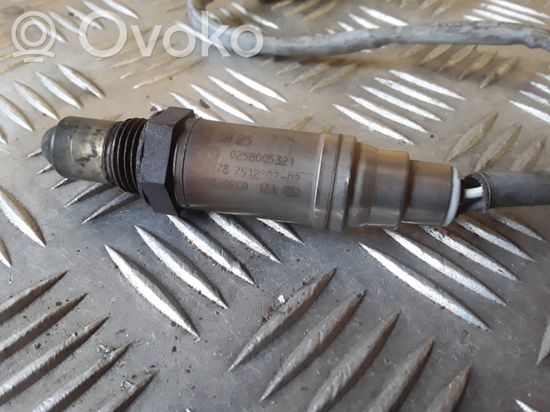 BMW 5 E60 E61 Lambda probe sensor 0258005321 1178751200202