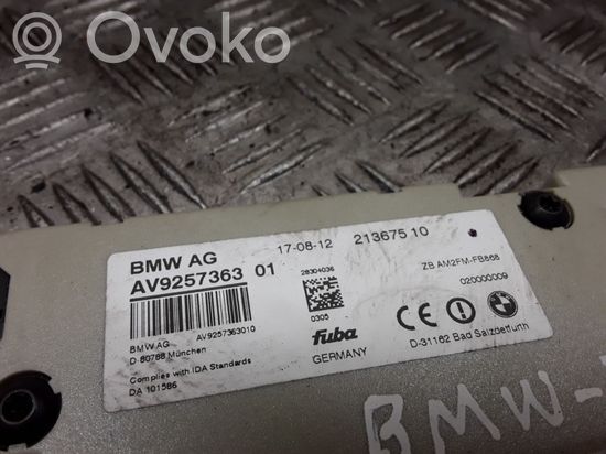 BMW 7 F01 F02 F03 F04 Aerial antenna amplifier AV9257363 43926261301 AV9257363010