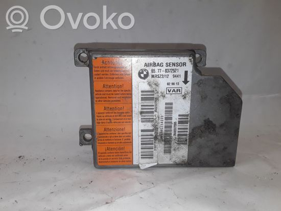 BMW 3 E46 Airbag control unit/module 65778372521 MRSZ212 9441