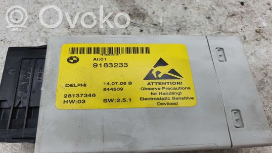 BMW 5 E60 E61 Center console control module 9183233