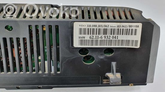 BMW 7 E65 E66 Speedometer (instrument cluster) 62116932041 6932041