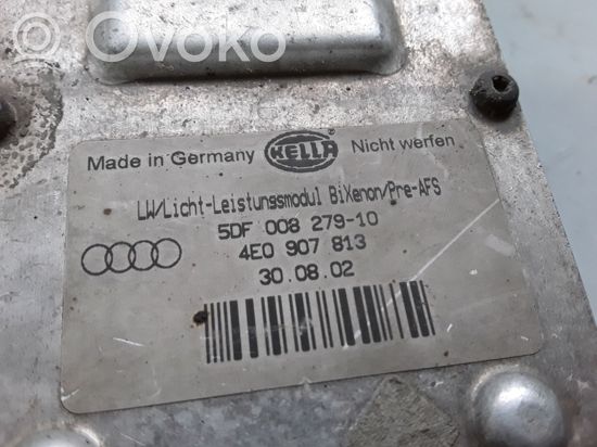 Audi A8 S8 D3 4E Headlight ballast module Xenon 4E0907813 5DF00827910