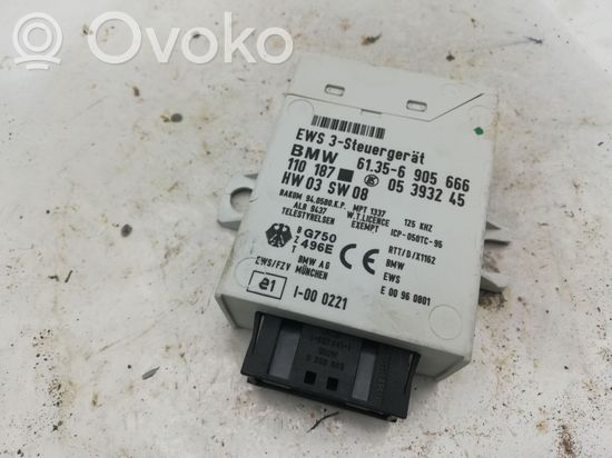 BMW 3 E46 Immobilizer control unit/module 61356905666 6905666 05393245