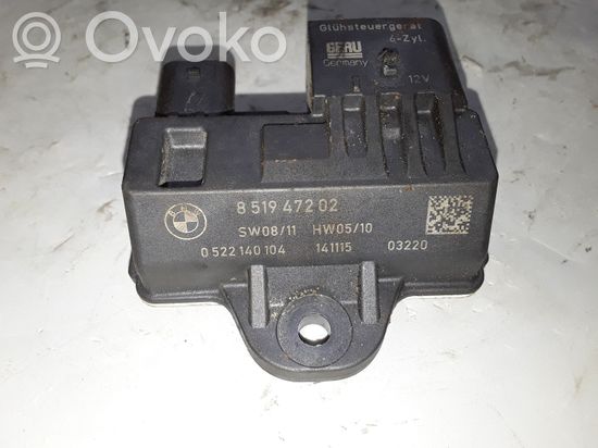 BMW 7 F01 F02 F03 F04 Glow plug pre-heat relay 851947202 0522140104