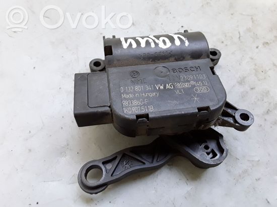Volkswagen PASSAT B7 Air flap motor/actuator 1K0907511B 0132801341 983386GF
