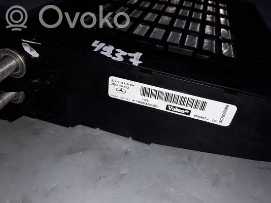 Mercedes-Benz ML W164 Electric cabin heater radiator A1698300861 985667J 2601902