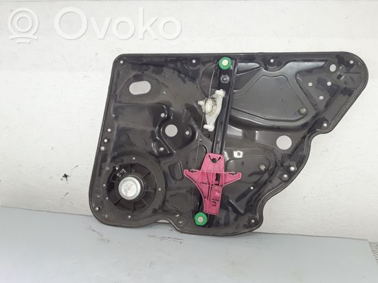 Volkswagen PASSAT B7 Rear window lifting mechanism without motor 3AA839755