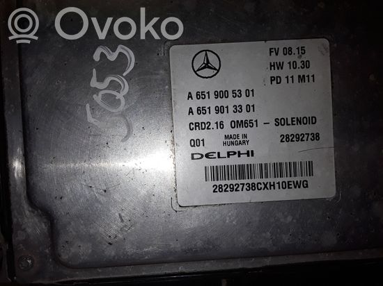 Mercedes-Benz C W204 Engine control unit/module A6519005301 A6519013301 28292738
