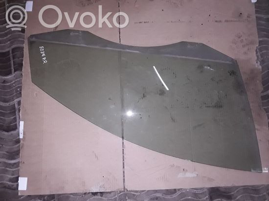 Volkswagen PASSAT B6 Front door window glass four-door 43R00082
