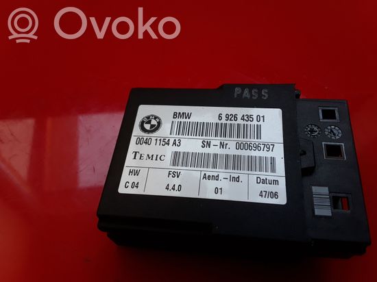 BMW 3 E90 E91 Seat control module 692643501 00401154 000696797