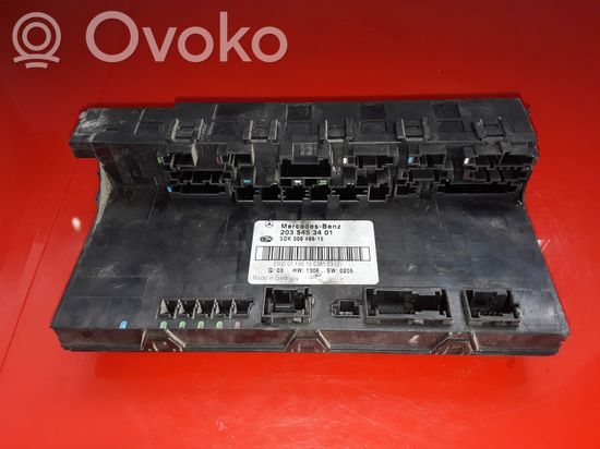 Mercedes-Benz C W203 Fuse module 2035453401 5DK00848615 HW1306