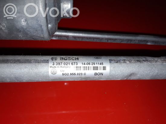 Volkswagen Golf VII Front wiper linkage and motor 5G2955119A 5G2955023C 3397021673