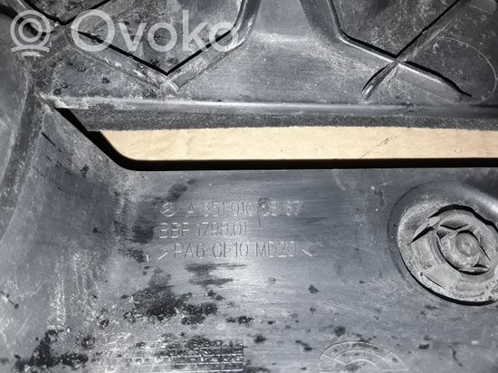 Mercedes-Benz C W204 Engine cover (trim) A6510100867 BBP179801