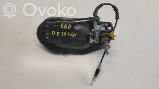 BMW 5 E60 E61 Front door exterior handle 51217191616