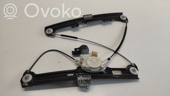 BMW 5 E60 E61 Front door window regulator with motor 7184742S 71843384E 977972