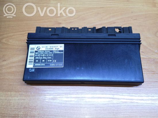 BMW 5 E60 E61 Comfort/convenience module 6135915151701