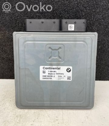 BMW 1 E82 E88 Engine control unit/module 7599881 DMEMSD812 5WK93729