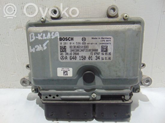 Mercedes-Benz B W245 Engine control unit/module A6401500134