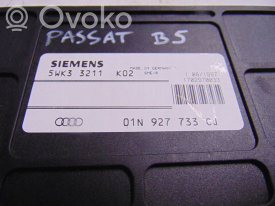 Audi A6 S6 C5 4B Gearbox control unit/module 01N927733CJ
