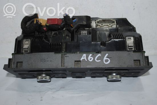 Audi A6 S6 C6 4F Climate control unit 4F1820043J