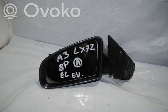 Audi A3 S3 8P Front door electric wing mirror