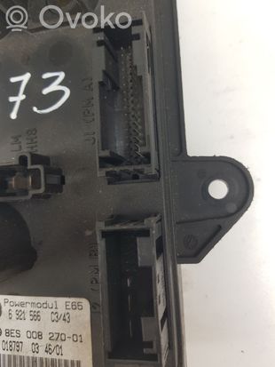 BMW 7 E65 E66 Battery control module 8ES00827001 6921566