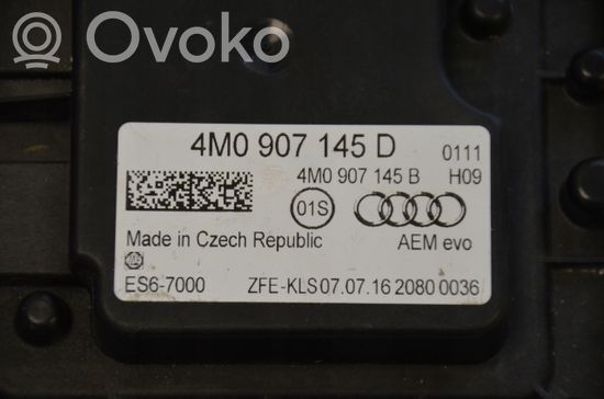 Audi Q7 4M Suspension control unit/module 4M0907145D