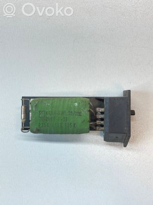 BMW 3 E36 Heater blower motor/fan resistor 8391749 64118391749