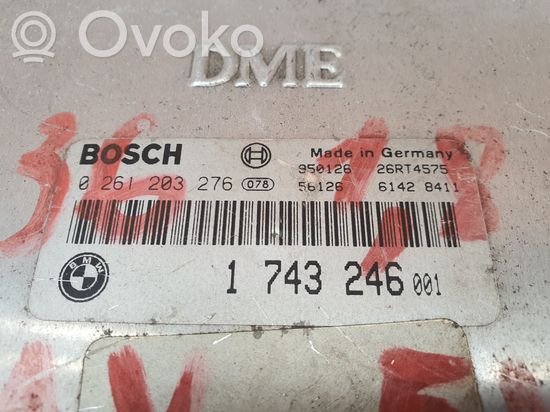 BMW 3 E36 Engine control unit/module 1743246 12141743246 0261203276