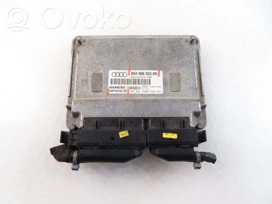 Audi A3 S3 8L Engine control unit/module 06A906033BD 5WP4015302