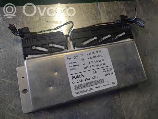 Mercedes-Benz E W211 ESP (stability system) control unit A2115405945