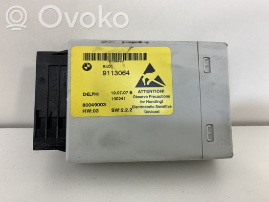 BMW 5 E60 E61 Center console control module 9113064