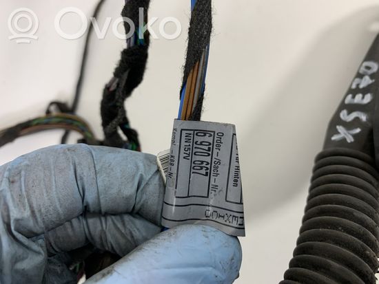 BMW X5 E70 Rear door wiring loom 6970667