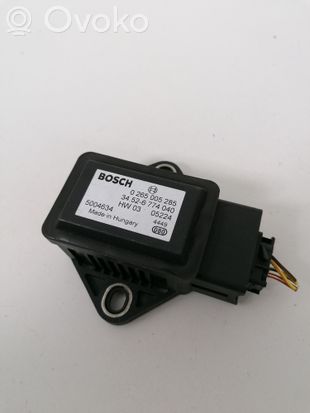 BMW 5 E60 E61 ESP acceleration yaw rate sensor 0265005285 6774040