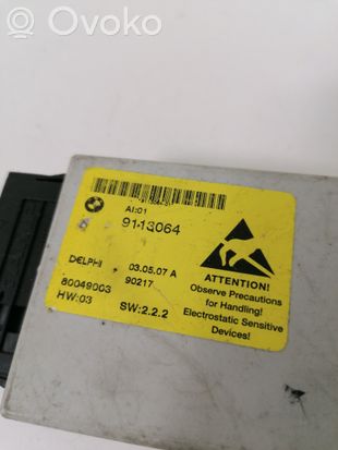 BMW 5 E60 E61 Center console control module 9113064 80049003