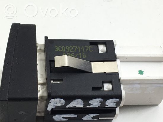 Volkswagen PASSAT CC ESP (stability program) switch 3C0927117C
