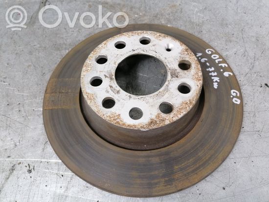 Volkswagen Golf VI Rear brake disc
