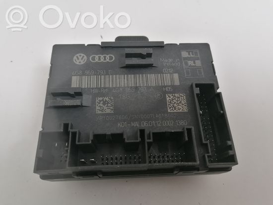 Audi A6 S6 C7 4G Door control unit/module 4G8959793E