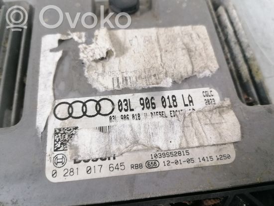 Audi A6 S6 C7 4G Engine control unit/module 03L906018LA