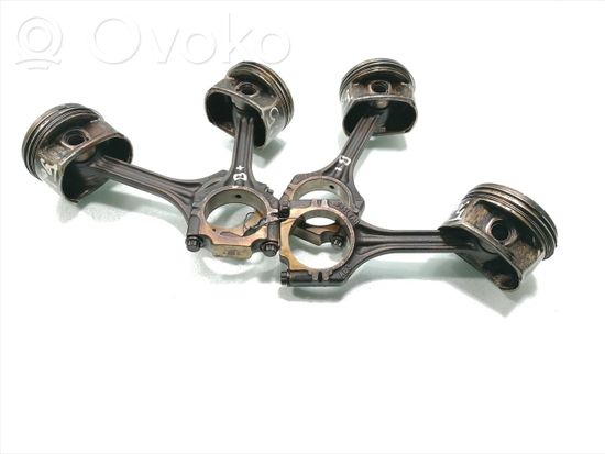 Audi A3 S3 8P Piston with connecting rod