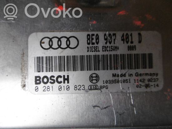 Audi A4 S4 B6 8E 8H Engine control unit/module 8E0907401D