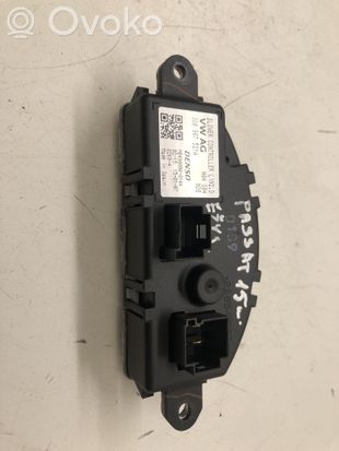 Volkswagen PASSAT B8 Heater blower motor/fan resistor 3Q0907521A MB4998000144