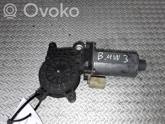 BMW 3 E46 Rear door window regulator motor 0130821726 676283620650