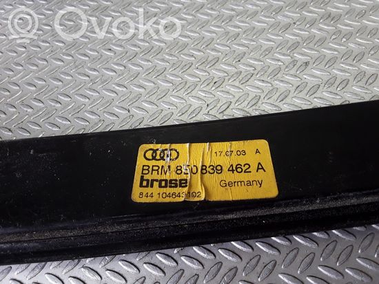 Audi A4 S4 B6 8E 8H Rear window lifting mechanism without motor 8E0839462A