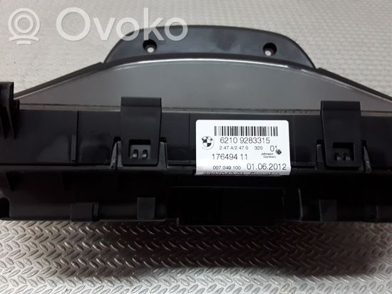BMW 3 F30 F31 F80 Speedometer (instrument cluster) 62109283315 17649411