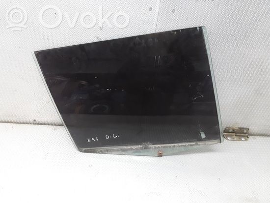 BMW 3 E46 Rear door window glass