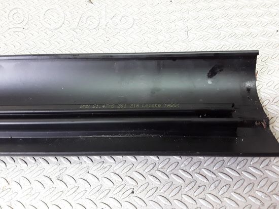 BMW 3 E46 Front sill trim cover 51478201218